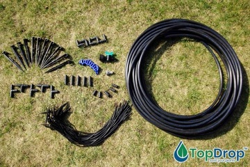 КОМПЛЕКТ ПОРОШЕНИЯ ОРОШЕНИЕ ТЕПЛИЦЫ ОВОЩНОГО САДА ТЕПЛИЦА 50М ЭМИТЕР