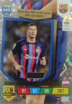 FIFA 365 2023 Panini -GIANT Lewandowski 438