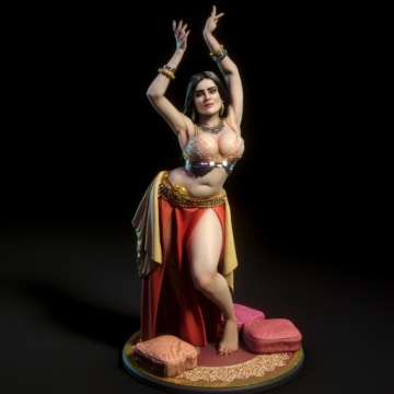(3DPT) Belly Dancer - Pinup / NSFW