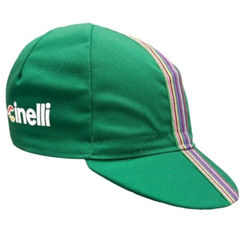 Czapka rowerowa cinelli pod kask CIAO Zielona