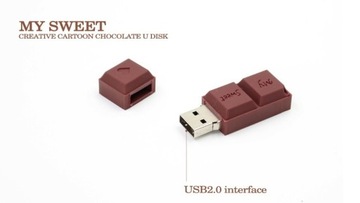 НАКОПИТЕЛЬ USB ПАМЯТЬ 32 ГБ ШОКОЛАД 2