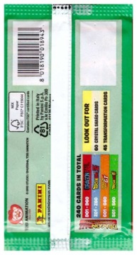 УНИВЕРСАЛЬНЫЙ КОЛЛЕКЦИОННЫЙ ПАКЕТ DRAGON BALL, 8 КАРТ