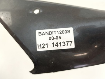 SUZUKI BANDIT GSF 600 1200S 00-05 CHACHA CZASZA NOSEK WYPEŁNIENIE PRZÓD