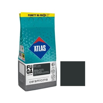 Fuga Ceramiczna 204 Czarny 2kg - ATLAS