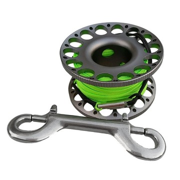 Катушка для аварийных автомобилей с шпулей из алюминиевого сплава