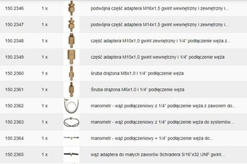 МАСТЕР-КОМПЛЕКТ ДЛЯ ИСПЫТАНИЯ СИСТЕМЫ ДАВЛЕНИЕМ