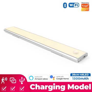 LAMPKA LED BEZPRZEWODOWA Z CZUJNIKEM RUCHU LISTWA