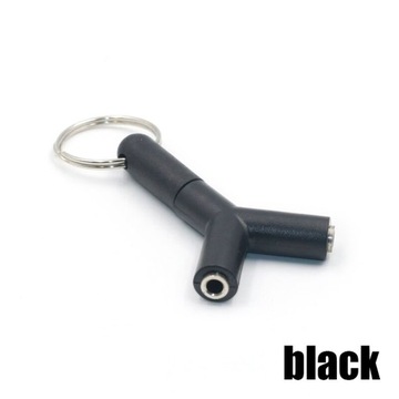 3.5MM Y podwójny Jack Aux Adapter do słuchawek m