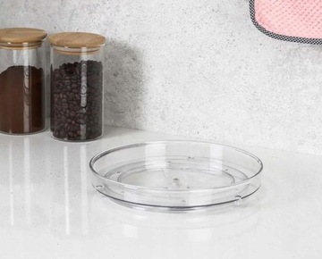 ВРАЩАЮЩИЙСЯ ПОДНОС КУХОННАЯ ПОЛКА НА СТОЛЕШНЕЕ 2 шт.