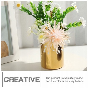 1 шт. Настольные контейнеры для ручек с золотой ручкой