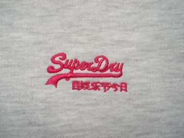 SUPERDRY ORANGE Label Szara Bluza JAPAN STYLE r L