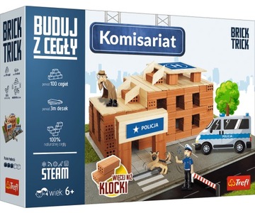 TREFL BRICK TRICK BUDUJ Z CEGŁY KOMISARIAT