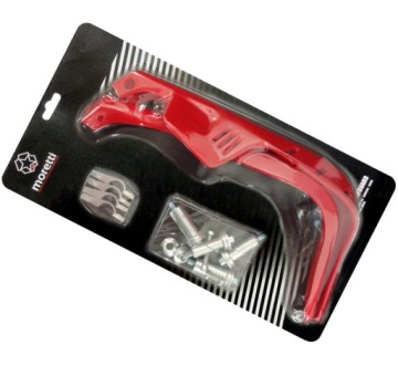 OSŁONA DŁONI RĄK HANDBAR czerwony Moretti M13 KPL