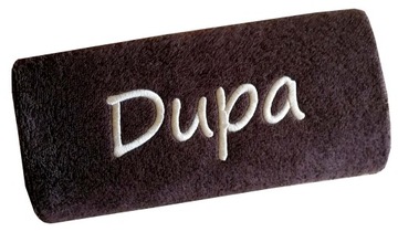 GRUBY ręcznik z napis BUZIA DUPA śmieszny prezent