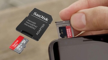 Карта памяти SANDISK Ultra microSDXC 256 ГБ