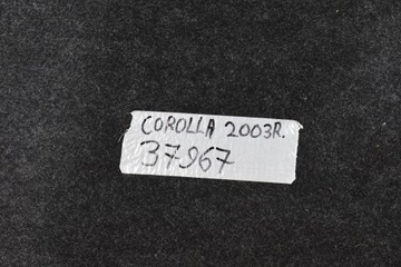 POLIČKA KUFRU TOYOTA COROLLA E12 HB HATCHBACK 2003R.
