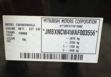 Mitsubishi Outlander II 2.0 MIVEC 147KM 2010 Mitsubishi Outlander 2.0 147KM Alkantara CLIMATRONIC Bezwypadkowy Serwis D, zdjęcie 32