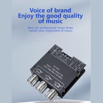 Модуль цифрового усилителя ZK 302T Bluetooth 5.1 TPA311D2 Chip 2.0 QA