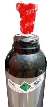 ZESTAW BUTLA GAZOWA AZOT WODÓR 10L HNMIX HYDROGEN REDUKTOR 16 KOŁPAK OSŁONA