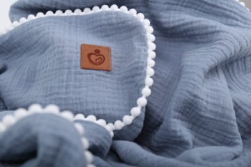 МУСЛИНОВОЕ ОДЕЯЛО + ПОДУШКА BABYMAM BEAR