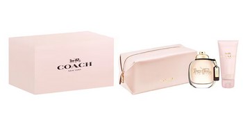Coach Coach Woman woda perfumowana EDP 90 ml + Balsam 100 ml + Kosmetyczka