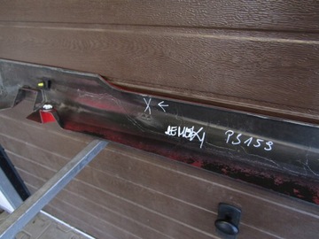 Накладка порога левая Ford Fiesta MK7 ST 3d 08-12