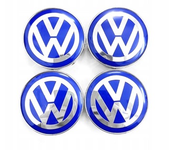 EMBLEMATY EMBLEMAT DEKIELKI ZNACZKI LOGO KAPSELKI KAPSLE VW 60MM DO FELG