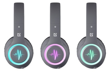 Беспроводные Bluetooth-наушники с MP3-микрофоном и светодиодной подсветкой