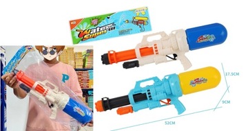 MEGA DUŻY PISTOLET NA WODĘ ZE ZBIORNIKIEM XXL - 52 CM HIT SEZONU!