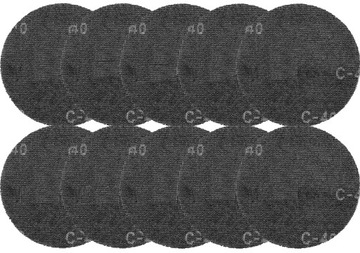 Siatka do żyrafy na rzep 225mm K180 10szt GRAPHITE