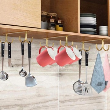 Крючки Держатель для кофейной кружки для полотенец