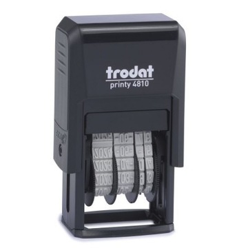 Mini datownik Trodat 4810 format daty ISO RRRR-MM-DD