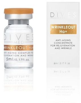 Dives Med Wrinkleout HA+ 5 ml ujędrniające serum do twarzy