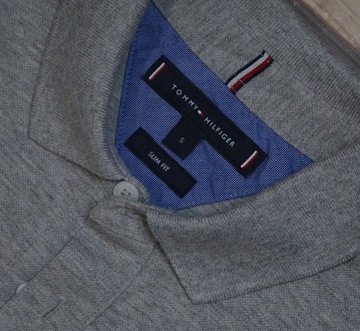 116 _ TOMMY HILFIGER __ MĘSKA KOSZULKA POLO SLIM S