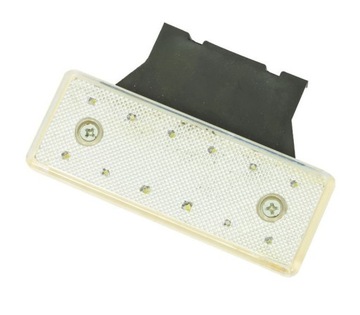 Lampa obrysowa LED 12/24V biała obrysówki naczepy