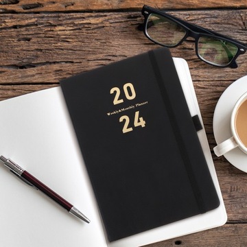 Przenośny notatnik Agenda Book 2024