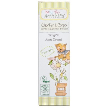 OLEJEK DO CIAŁA DLA DZIECI 100 ml - BABY ANTHYLLIS