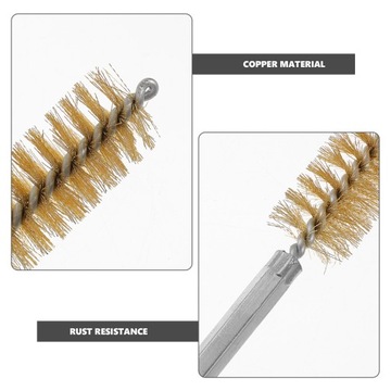 ЩЕТКА ИЗ МЕДНОЙ ПРОВОЛОКИ МАЛЕНЬКАЯ ЩЕТКА ДРЕЛЬ