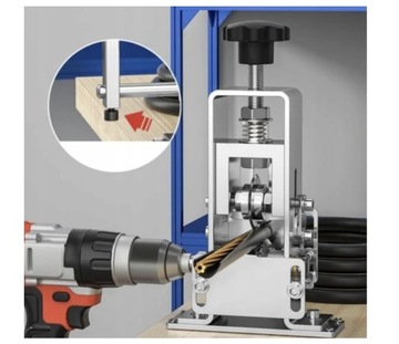 Profesjonalna Korowarka do ŚCIĄGANIA Kabli Maszyna Przewodów Odizolowywacz