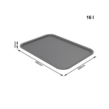 Pokrywa do koszyka pojemnika Rotho BRISEN 16 l