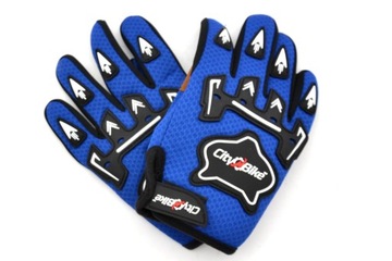 ДЕТСКИЕ ПЕРЧАТКИ CROSS QUAD MOTOR BLUE XL
