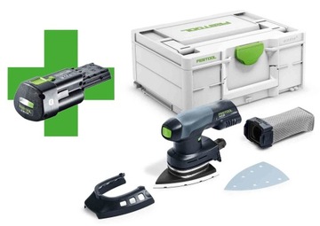 Festool akumulatorowa szlifierka Delta DTSC 400 Basic Ergo + akumulator