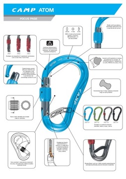 HMS ATOM 2lock karabinek