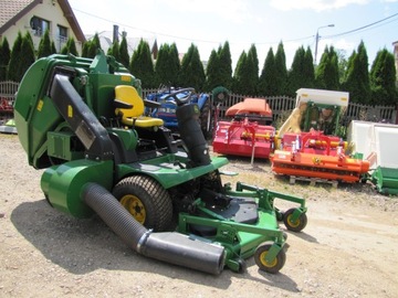 Traktor kosiarka John Deere 1565 z górnym wysypem