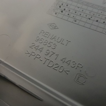 NOWA OSŁONA AKUMULATOR RENAULT CLIO IV CAPTUR OEM