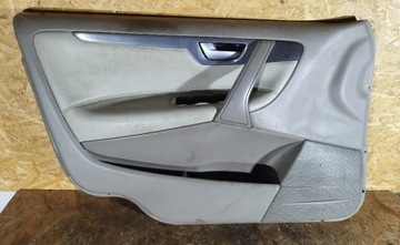 BOCZEK TAPICERKA DRZWI LEWY PRZÓD VOLVO S60 V70 XC70 OAK SKÓRA