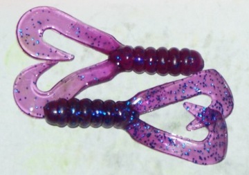 Manns Twister Portki 42mm Przeźr. fiolet nieb.br.