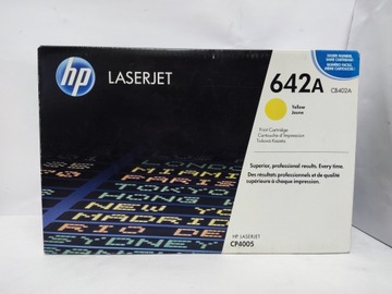 Toner HP 642A CB402A Żółty Yellow Oryginał CP4005