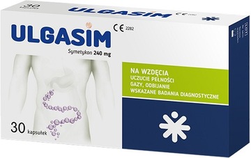 Ulgasim 240mg na wzdęcia 30 kapsułek