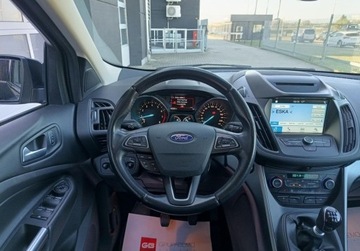 Ford Kuga II SUV Facelifting 1.5 EcoBoost 150KM 2017 Ford Kuga 1.5 Ecoboost 150KM Salon PL Vat marza 1.5 Benzyna 150KM, zdjęcie 17